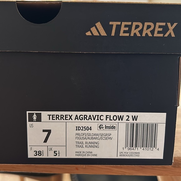 Women’s adidas Terrex Agravic Flow trail running shoes 7 - Picture 10 of 10